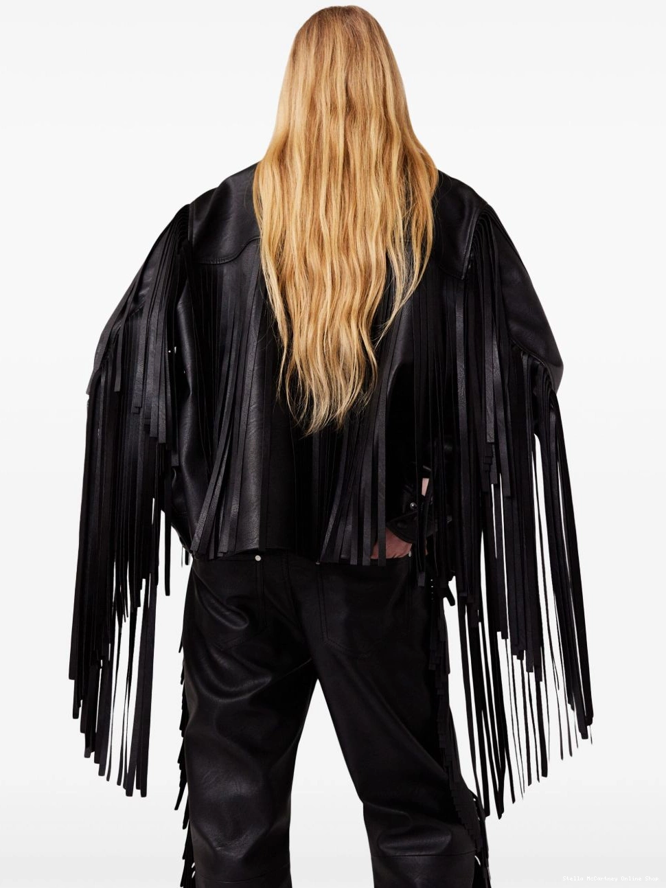 Affordable McCartney jacket fringe-detail Stella Women zip-up 0722